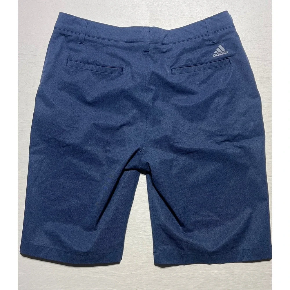 Lot of 2 Adidas Men Ultimate365 Golf Short Blue Navy Size 32 Performance Stretch